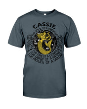 Load image into Gallery viewer, Gift For Cassie Girl The Soul Of A Mermaid Guys Tee