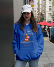 Load image into Gallery viewer, Cow I Need Somebody Who Sees The Crazy And Still Wants Me Hoodie