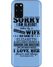Load image into Gallery viewer, Gift For Husband I Love Here Forever And Always Phone case