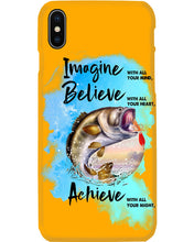 Load image into Gallery viewer, Fishing With All Your Heart Gift For Men Phone case