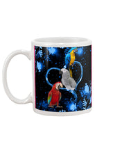 Load image into Gallery viewer, Lovely Phone Case Twinkling Blue Heart Gift For Parrots Lovers Mug
