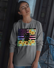 Load image into Gallery viewer, Cute Phone Case Sunflowers Gift For Cat Lovers Unisex Long Sleeve