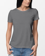 Load image into Gallery viewer, I Am A Lucky Bonus Son Because I'm Raised By A Freaking Awesome Mom Ladies Tee