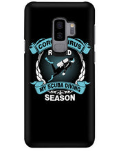 Load image into Gallery viewer, Disease Virus Ruined My Scuba Diving Season For Sport Lovers Phone case