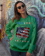 Load image into Gallery viewer, Eagle American Pride Spirit Of America Gift For American People Sweatshirt