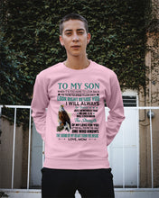 Load image into Gallery viewer, Look Right Beside You Eagle Mom Gift For Son Sweatshirt
