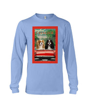 Load image into Gallery viewer, Cavalier Happy Holiday Gift For Dog Lovers Unisex Long Sleeve