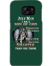 Load image into Gallery viewer, July Man Son Of God Birthday Meaningful Gift For Men Phone case
