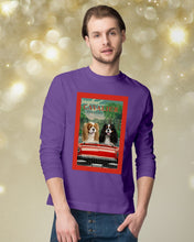 Load image into Gallery viewer, Cavalier Happy Holiday Gift For Dog Lovers Unisex Long Sleeve