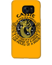 Load image into Gallery viewer, Gift For Cassie Girl The Soul Of A Mermaid Phone case