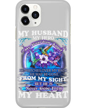Load image into Gallery viewer, Hummingbird My Husband My Guardian Angel Gift For Angel Husband Phone case