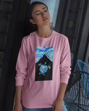 Load image into Gallery viewer, Magical Blue Turtle Pattern Gift For Turtle Lovers Unisex Long Sleeve