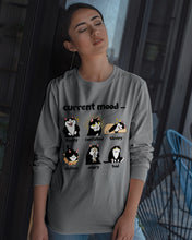 Load image into Gallery viewer, Current Black Cat's Mood Gift For Cat Lovers Unisex Long Sleeve