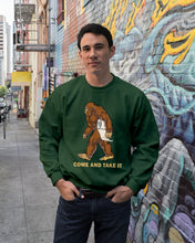 Load image into Gallery viewer, Bigfoot Come And Take It Simple Custom Design Sweatshirt