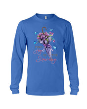Load image into Gallery viewer, Butterflies Find Joy In The Journey Gift For Daughter Unisex Long Sleeve