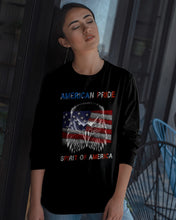 Load image into Gallery viewer, Eagle American Pride Spirit Of America Gift For American People Unisex Long Sleeve