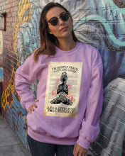 Load image into Gallery viewer, I'm Mostly Peace Love And Light Yoga Gift For Yoga Lovers Sweatshirt