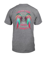 Load image into Gallery viewer, I Believe There Are Angels Among Us Unique Custom Design Guys Tee