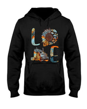 Load image into Gallery viewer, Love Trucker Simple Unique Custom Design For Personalized Job Gift Hoodie