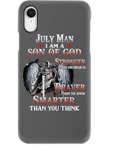 Load image into Gallery viewer, July Man Son Of God Birthday Meaningful Gift For Men Phone case