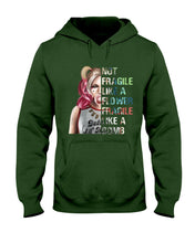 Load image into Gallery viewer, Cool Harley Quinn Not Fragile Meaningful Gift For Girl Hoodie