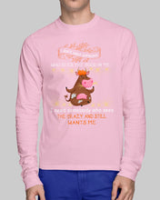 Load image into Gallery viewer, Cow I Need Somebody Who Sees The Crazy And Still Wants Me Unisex Long Sleeve