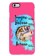 Load image into Gallery viewer, Fishing With All Your Heart Gift For Men Phone case