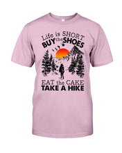 Load image into Gallery viewer, Life Is Short Buy The Shoes Guys Tee