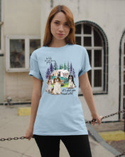 Load image into Gallery viewer, Cavalier King It's Who You Travel With Gift For Dog Lovers Guys Tee