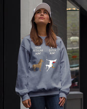 Load image into Gallery viewer, Funny Unicorn Difference Between Your Regular Aunt And My Dutch Aunt Sweatshirt