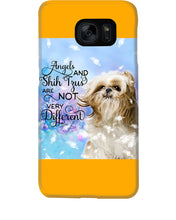Load image into Gallery viewer, Angels And Shih Tzu Are Not Different Gift For Dog Lovers Phone case