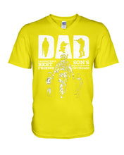 Load image into Gallery viewer, Daughter's Best Friend Son's Partner In Crime Special Custom Design Guys V-Neck
