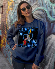 Load image into Gallery viewer, Lovely Phone Case Twinkling Blue Heart Gift For Parrots Lovers Sweatshirt