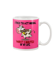 Load image into Gallery viewer, Cow Worst 5 Minutes Gift For Cow Lovers Mug