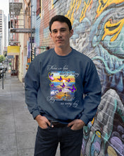 Load image into Gallery viewer, Butterfly Sunset On Beach Those We Love Don't Go Away Gift For Lover Sweatshirt