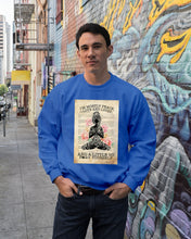 Load image into Gallery viewer, I'm Mostly Peace Love And Light Yoga Gift For Yoga Lovers Sweatshirt
