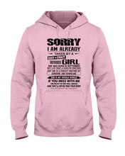 Load image into Gallery viewer, I'm Already Taken By September Sexy And Crazy Girl For Birthday Gift Hoodie