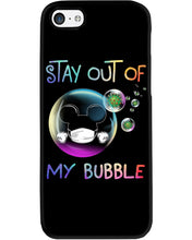 Load image into Gallery viewer, Lovely Phone Case Rainbow Design Stay Out Of My Bubble Gift For Friends Phone case