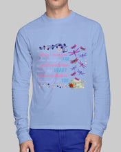 Load image into Gallery viewer, Butterflies When I Miss You I Just Have To Look Inside My Heart Gift For Lover Unisex Long Sleeve