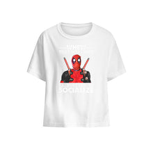 Load image into Gallery viewer, Deadpool I Almost Had To Socialize Gift For Fans Baby Onesie