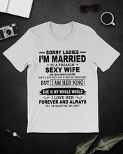 Load image into Gallery viewer, I'm Married To June Freaking Sexy Wife Trending For Birthday Gift Guys Tee