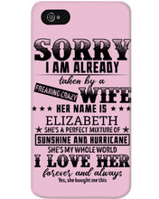 Load image into Gallery viewer, Gift For Husband I Love Here Forever And Always Phone case