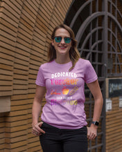 Load image into Gallery viewer, Dedicated Teacher Even From A Distance Special Custom Design Ladies Tee