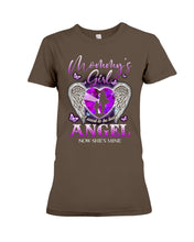Load image into Gallery viewer, I Used To Be Her Angel Now She’s Mine Gift For Mommy Girl’s Ladies Tee