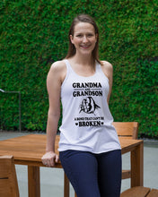 Load image into Gallery viewer, Grandma And Grandson A Bond That Can't Be Broken Custom Design Ladies Flowy Tank