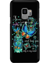 Load image into Gallery viewer, Butterfly Close My Eyes And Hug You Gift For Women Phone case
