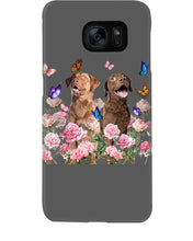 Load image into Gallery viewer, Gift For Dog LoversChesapeake Bay Retriever With Peonies Phone case