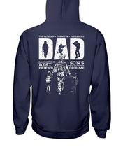 Load image into Gallery viewer, Daughter's Best Friend Son's Best Partner Birthday Gift For Dad Hoodie
