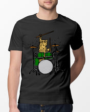 Load image into Gallery viewer, Cat Play Drum Funny Gift For Cat Lovers Guys Tee