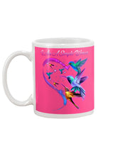 Load image into Gallery viewer, Hummingbirds Heart Shaped I Am A Simple Woman Gift For Mom Mug